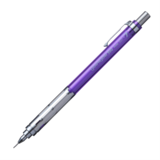 GraphGear 300 Mechanical Drafting Pencil (0.7mm), Violet Accents