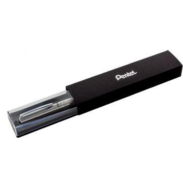 Sterling (0.7mm) Silver Barrel, Black Ink, 1PC with Gift Case