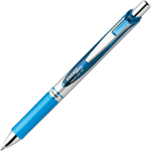 Pentel EnerGel BL77 bleu ciel 0,7 mm