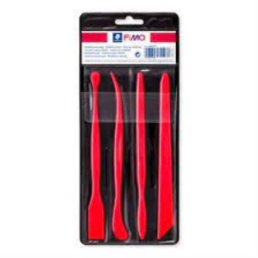 FIMO – Lot de 4 outils de modelage en plastique, réf. 8711-05 — vue 1