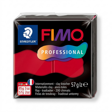 FIMO Professional – Pâte carmin 57 g, réf. 8040-29 — vue 1