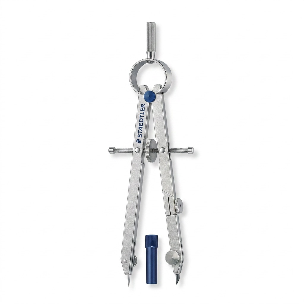 STAEDTLER – Compas 6 po avec mine, réf. 551-WP00A603 — vue sur fond clair