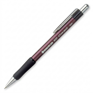STAEDTLER – Porte-mine 0,7 mm, couleurs assorties, réf. 9707S — vue sur fond clair