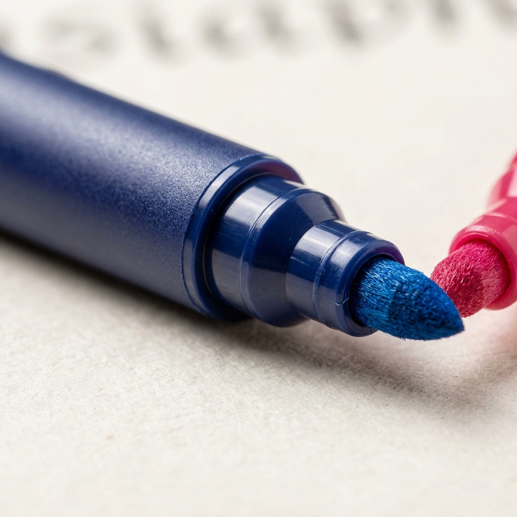 STAEDTLER Calligraph Duo – 12 marqueurs à double pointe, réf. 3005TB12A6 — gros plan des détails
