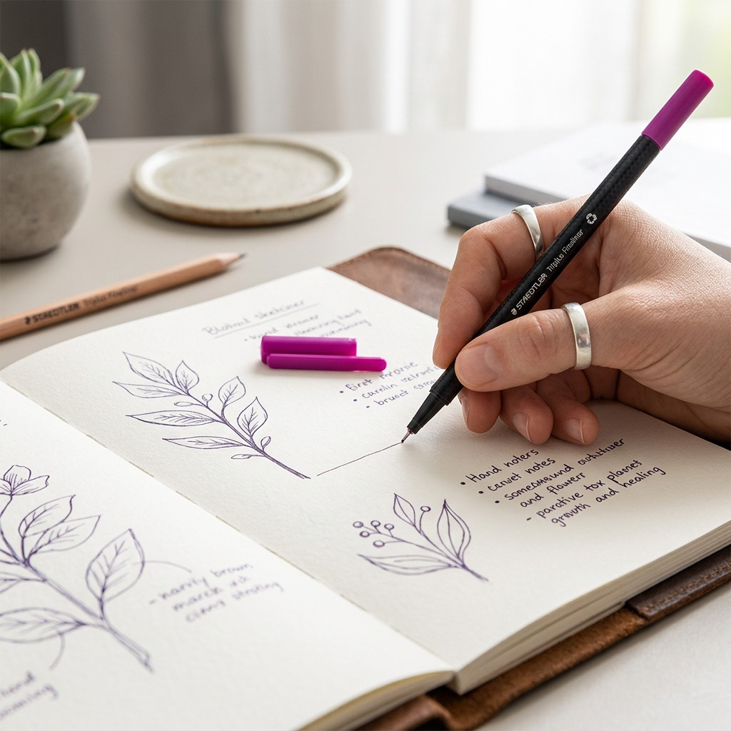 STAEDTLER triplus fineliner – Fineliner 0,3 mm violet, réf. 334-61-A7 — détail du produit