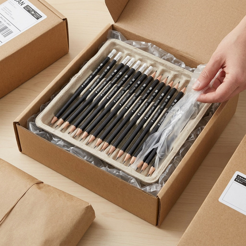STAEDTLER Norica – 24 crayons graphite HB noirs, réf. 13249-CB2411 — vue du produit 7
