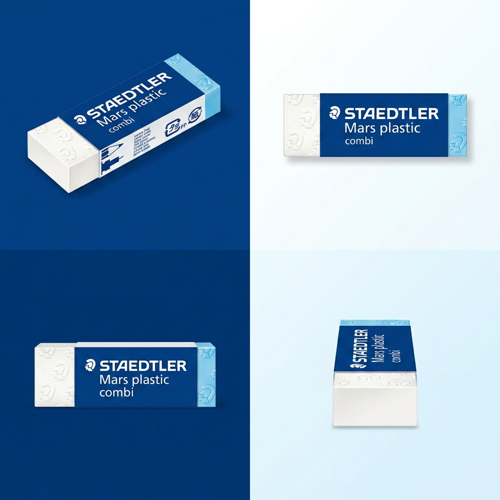 STAEDTLER Mars plastic combi – Gomme combinée, réf. 526-508-02 — vue 5