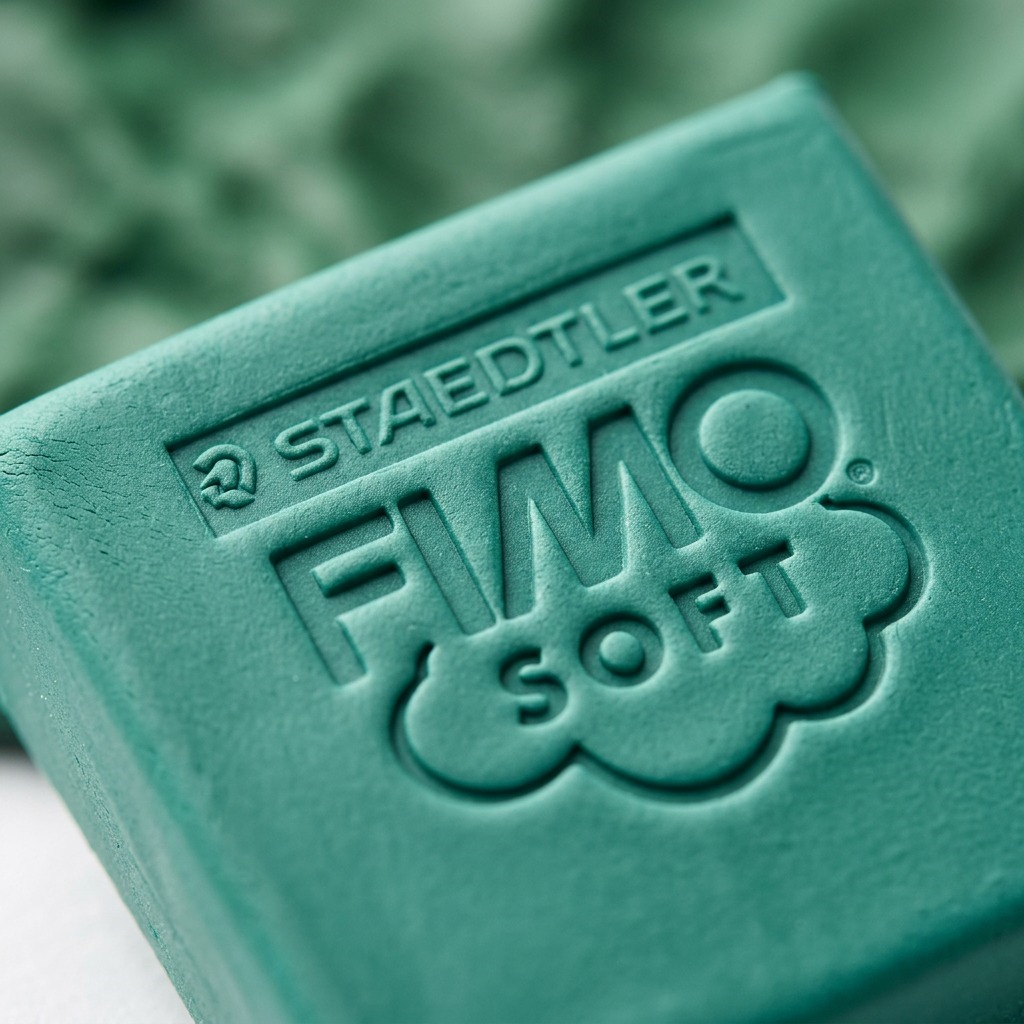 FIMO Soft – Pâte émeraude 57 g, réf. 8020-56 — détail du produit