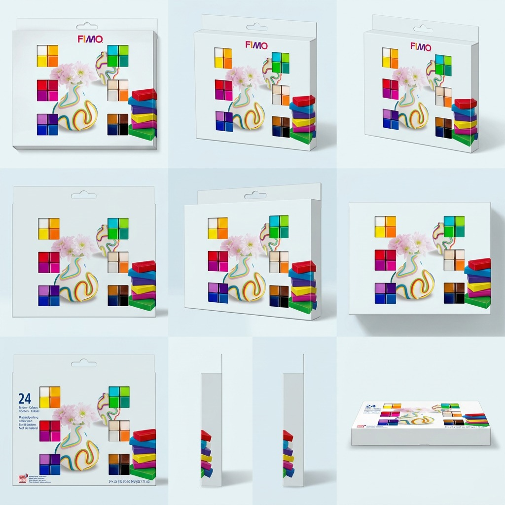 FIMO Soft – Lot de 24 couleurs de base, réf. 8023-C24-1 — vue 5