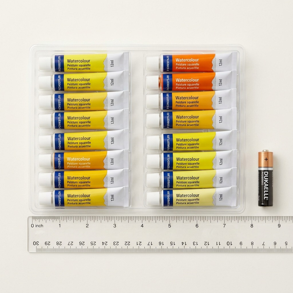 STAEDTLER – Lot de 24 peintures aquarelle tubes 12 ml, réf. 8880-C24-02 — vue 3