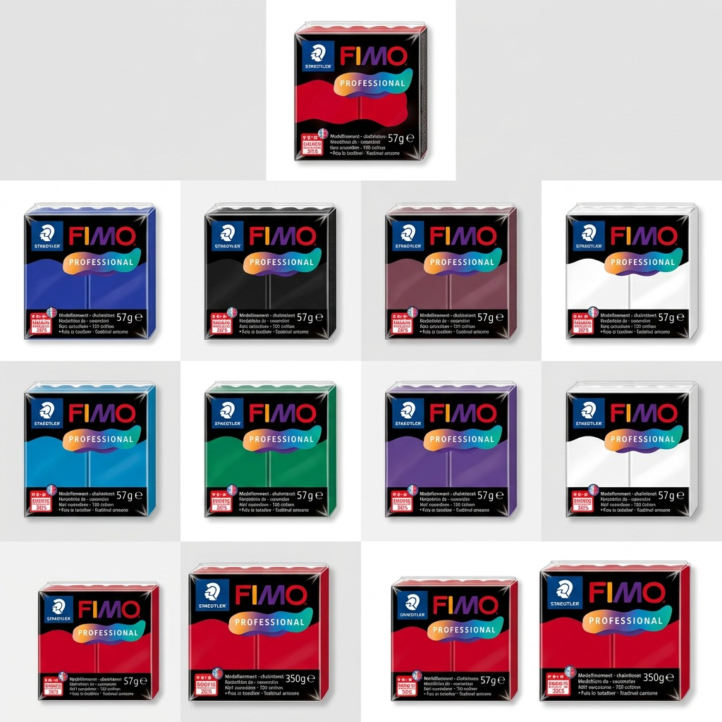 FIMO Professional – Pâte carmin 57 g, réf. 8040-29 — vue 5