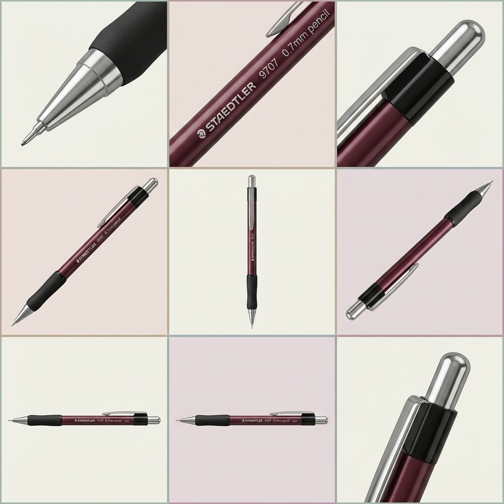 STAEDTLER – Porte-mine 0,7 mm, couleurs assorties, réf. 9707S — vue 5