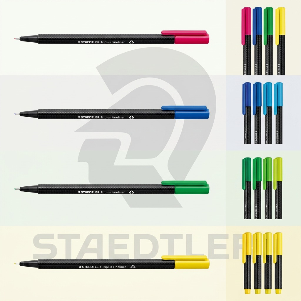 STAEDTLER triplus fineliner – Fineliner rose 0, réf. 334-23-A7 — vue du produit 5