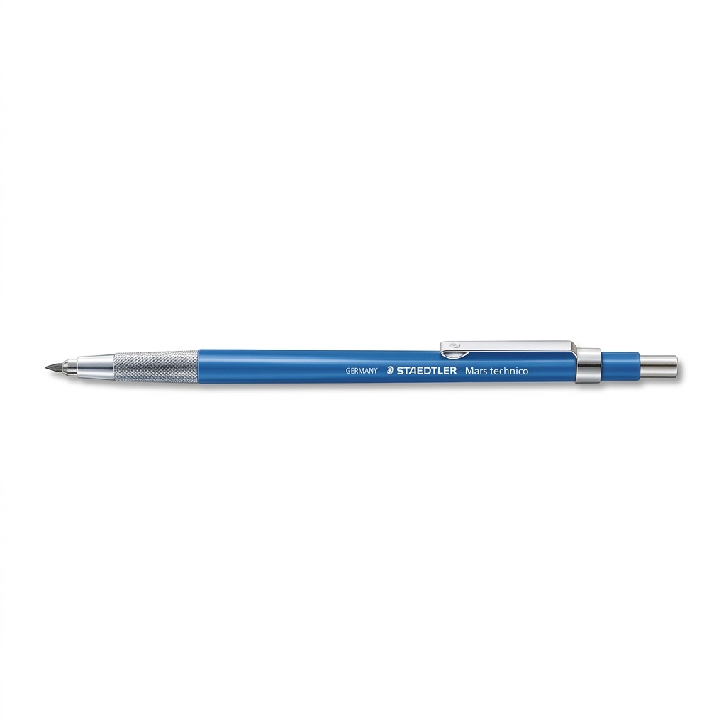 STAEDTLER Mars Technico – Porte-mine 2 mm HB avec pince, réf. 780-C-02 — vue sur fond clair
