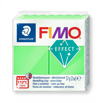 FIMO Soft – Pâte vert lime 57 g, réf. 8020-52 — détail du produit
