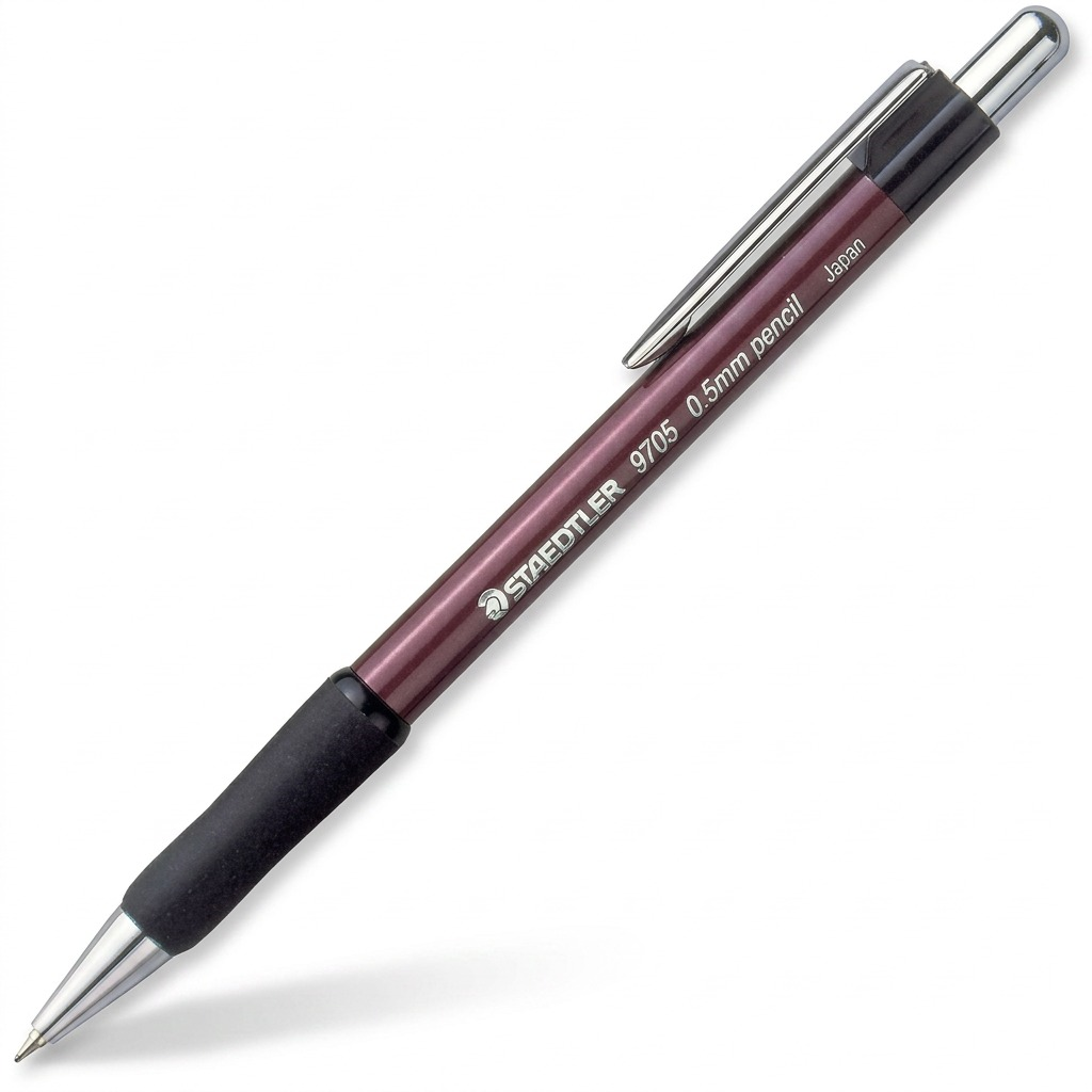 STAEDTLER Elite – Porte-mine 0,5 mm, couleurs assorties, réf. 9705S — vue sur fond clair
