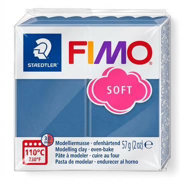 FIMO Soft – Pâte bleu Windsor 57 g, réf. 8020-35 — vue 1