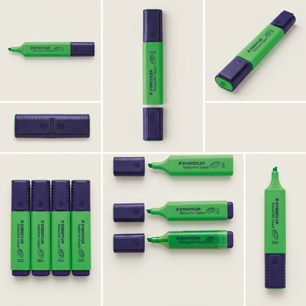STAEDTLER Textsurfer classic – Surligneur fluorescent vert, référence 364-5-03 — vue 5