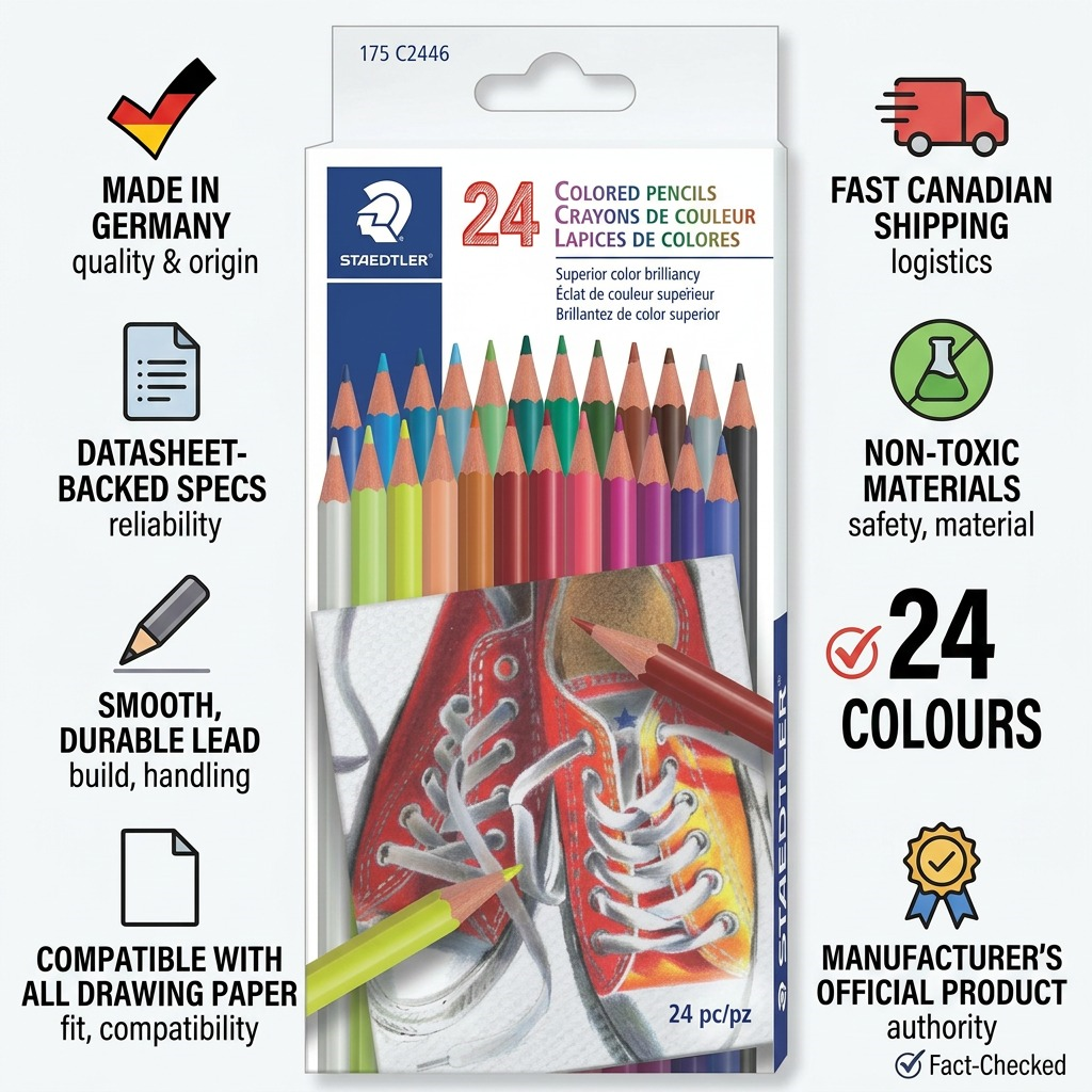 STAEDTLER 24 crayons couleur, réf. 175-C24A6-02 — vue du produit 8