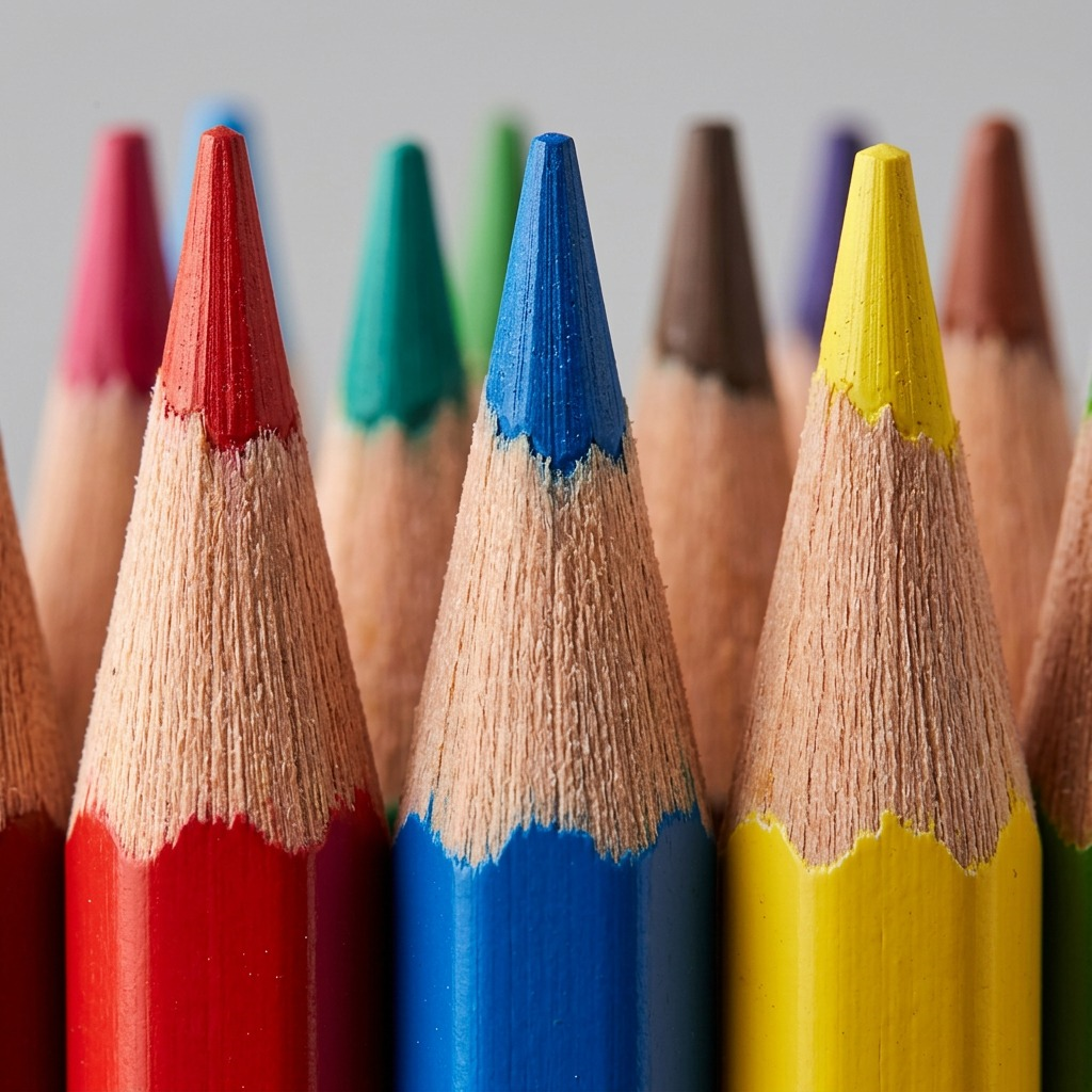 STAEDTLER 24 crayons couleur, réf. 175-C24A6-02 — gros plan des détails