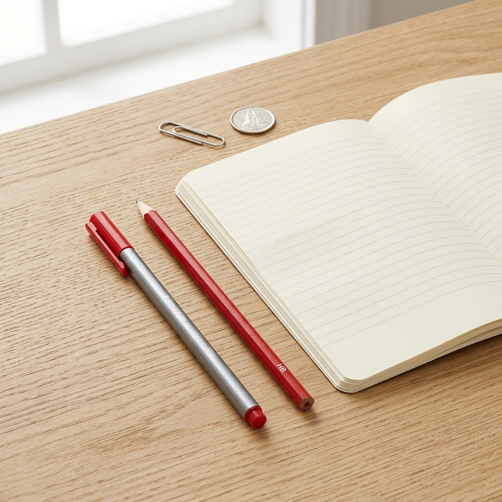 A high-resolution, centered view of a Staedtler Triplus red fineliner pen against a pure white background.