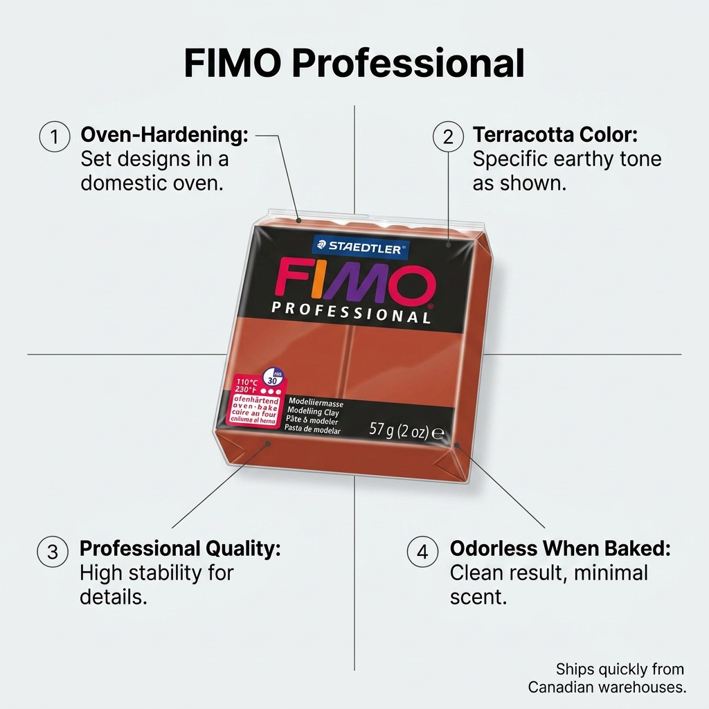 FIMO Professional – Pâte terre cuite 57 g, réf. 8005-74 — vue 6