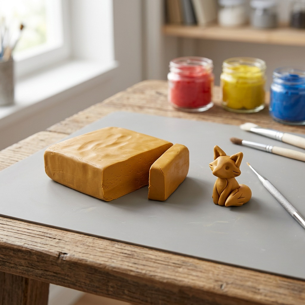 FIMO Professional – Pâte ocre 57 g, réf. 8040-17 — vue de détail