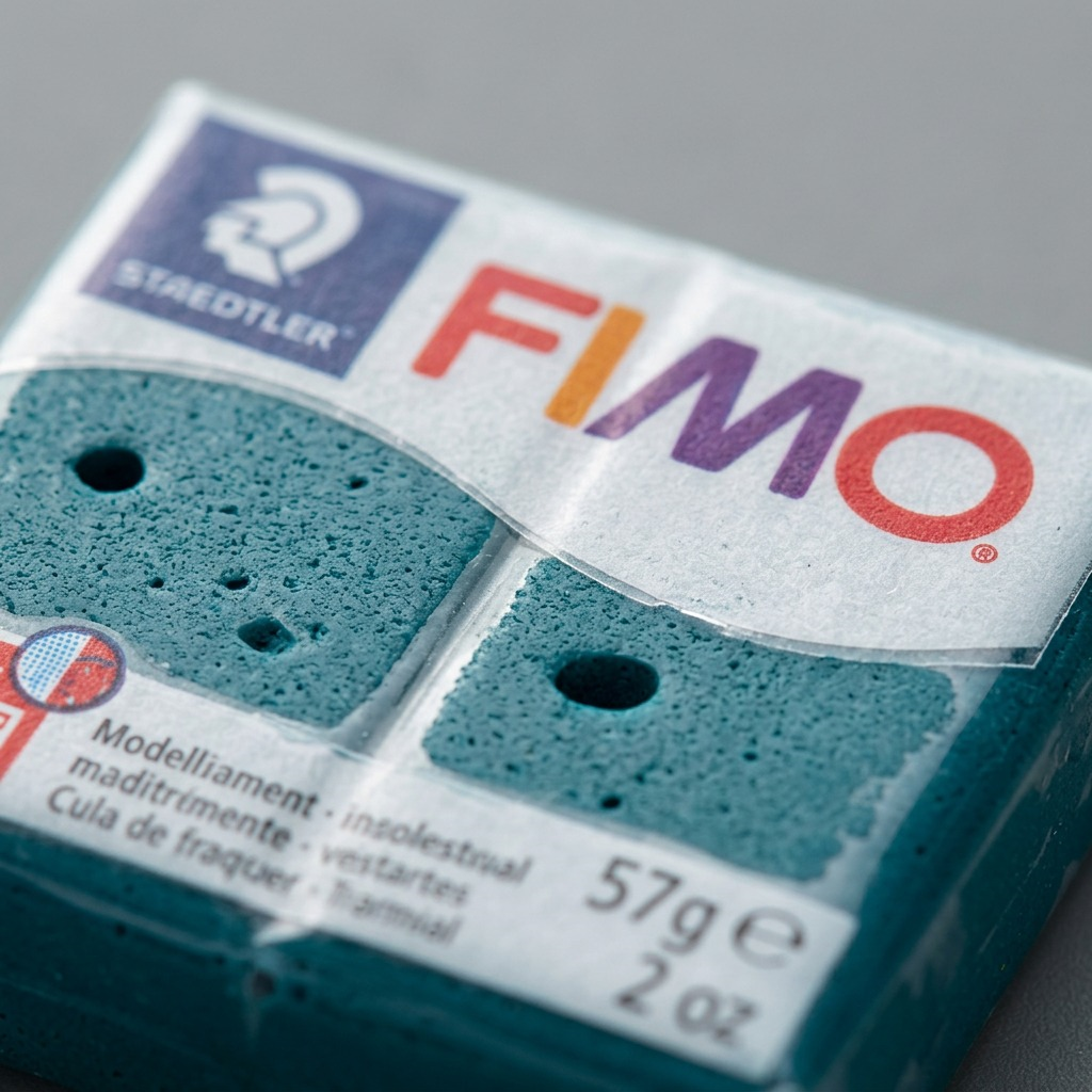 FIMO Professional – Pâte bleu pétrole 57 g, réf. 8040-36 — vue de détail