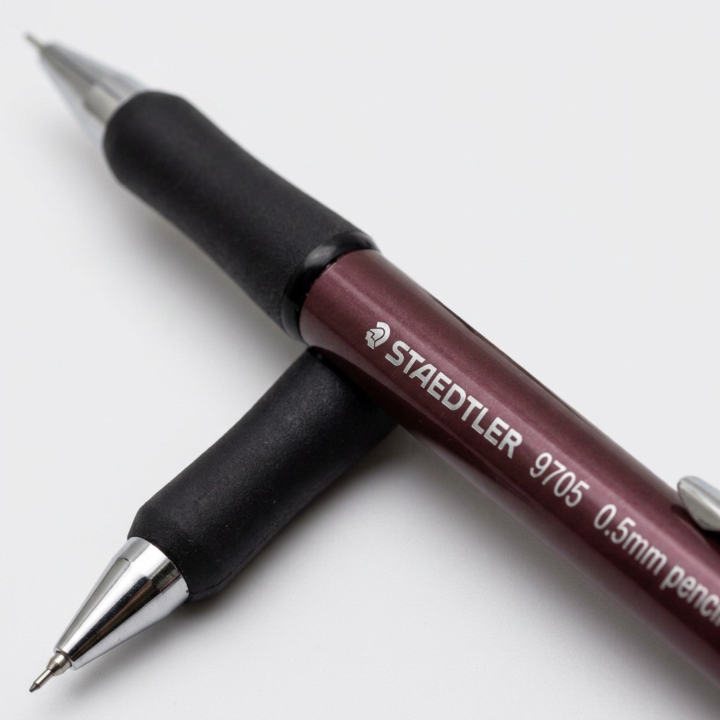 STAEDTLER Elite – Porte-mine 0,5 mm, couleurs assorties, réf. 9705S — gros plan