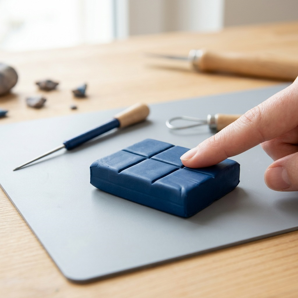FIMO Soft – Pâte bleu Windsor 57 g, réf. 8020-35 — vue de l’emballage