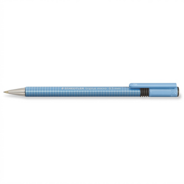 STAEDTLER triplus – Porte-mine 0,5 mm bleu, réf. 77425-30A6 — vue sur fond clair