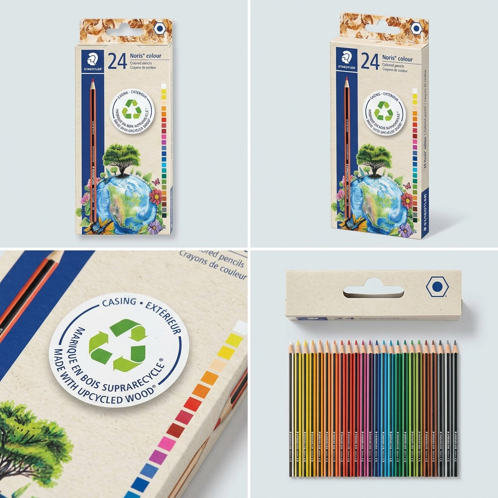 STAEDTLER Wopex – 24 crayons couleur, réf. 185-ND24A602 — vue du produit 5