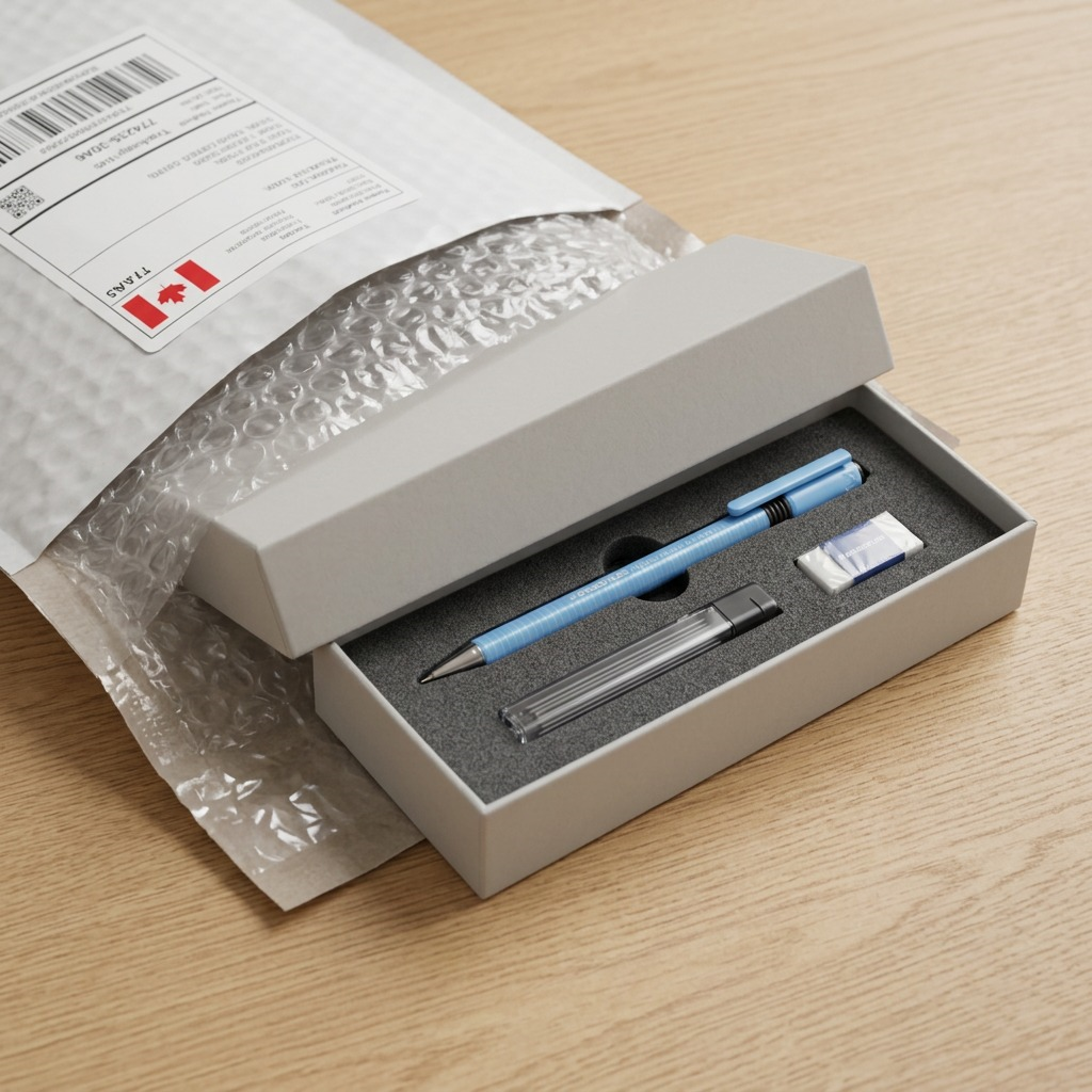 STAEDTLER triplus – Porte-mine 0,5 mm bleu, réf. 77425-30A6 — présentation de l’emballage