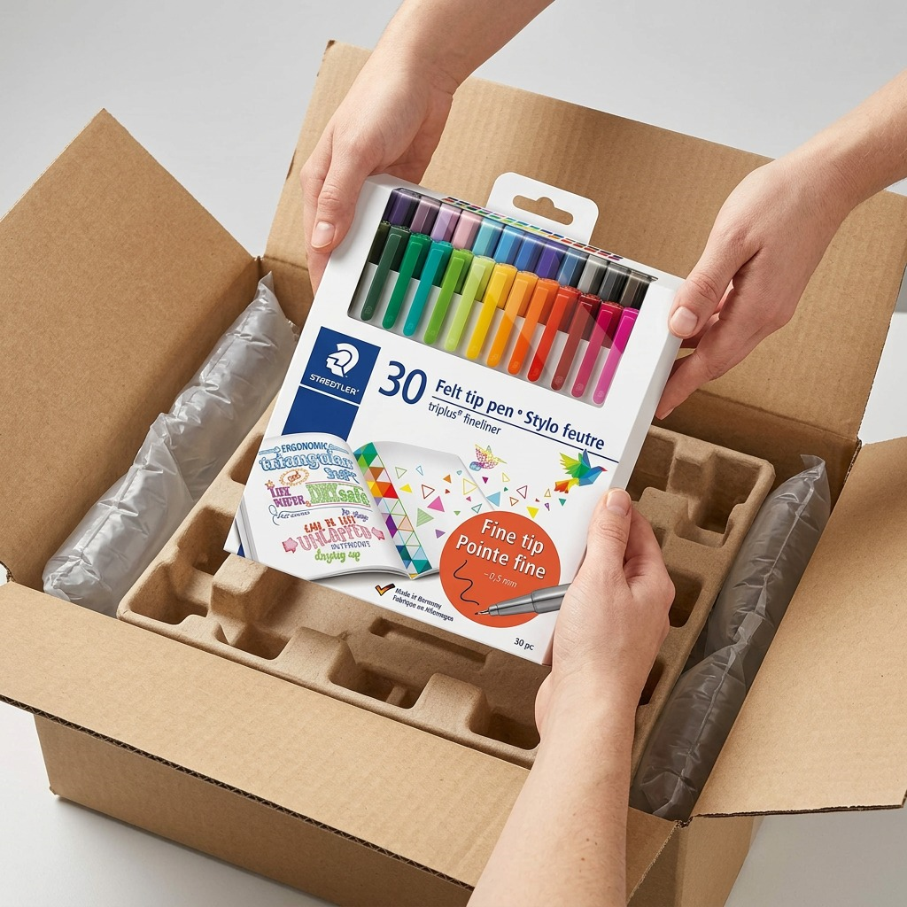 STAEDTLER triplus fineliner – Lot de 30 fineliners 0,3 mm, réf. 334-C30-LU — vue 7