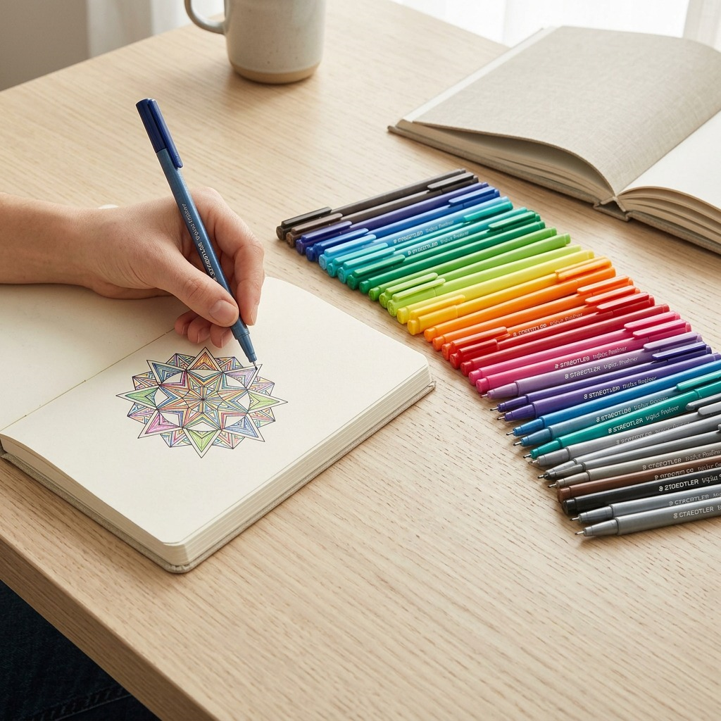 STAEDTLER triplus fineliner – Lot de 30 fineliners 0,3 mm, réf. 334-C30-LU — vue 4