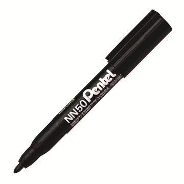 Marqueur permanent Green Label (5,0 mm), pointe ogive, encre noire