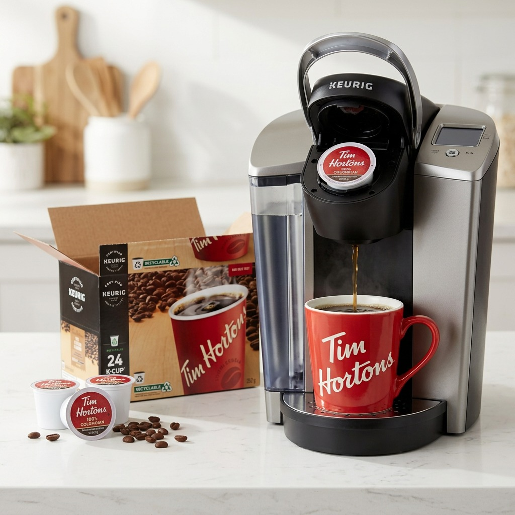 Tim Hortons 100 % colombien – Café en 24 capsules K-Cup (61-11309) – image complémentaire