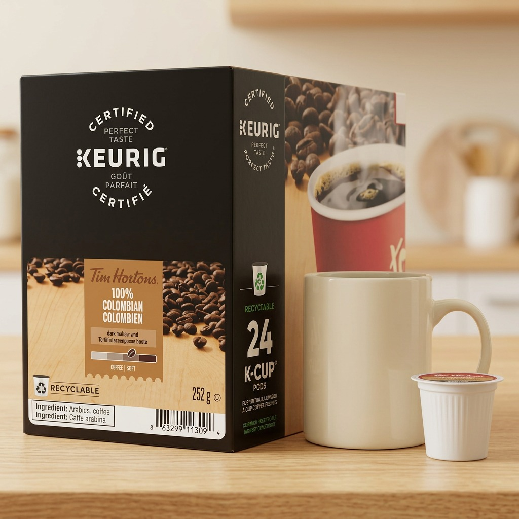 Tim Hortons 100 % colombien – Café en 24 capsules K-Cup (61-11309) – image complémentaire