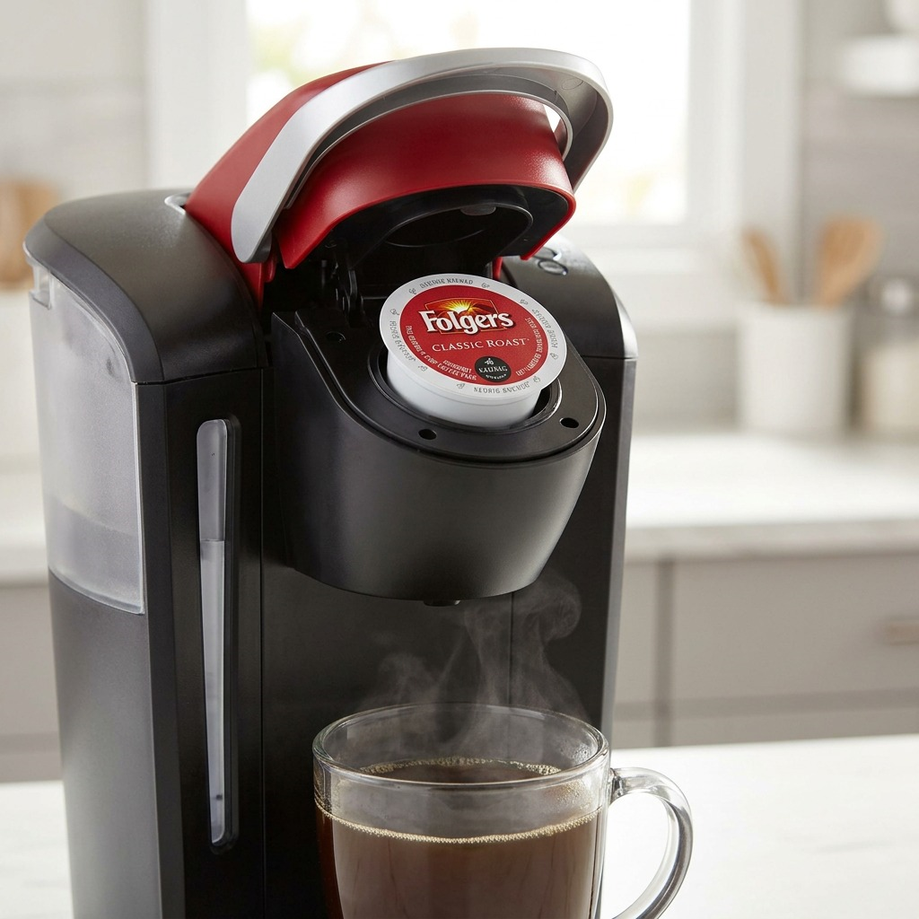 Folgers Classic Roast – Café, torréfaction moyenne, 24 capsules K-Cup (61-20902) – image complémentaire