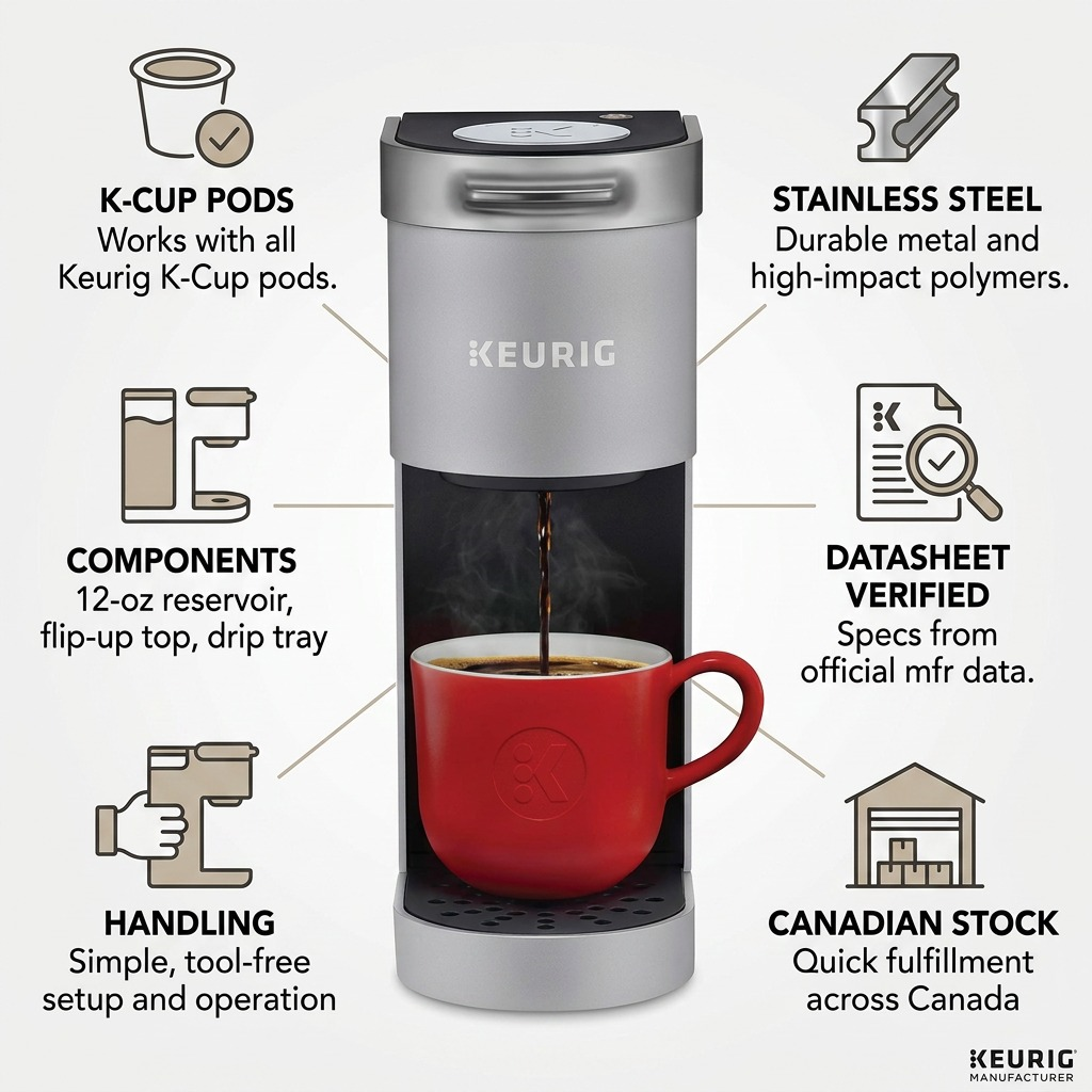 Keurig K-Suite Gen 2 – Cafetière commerciale compacte pour chambre d’hôtel (50-38139) – image complémentaire
