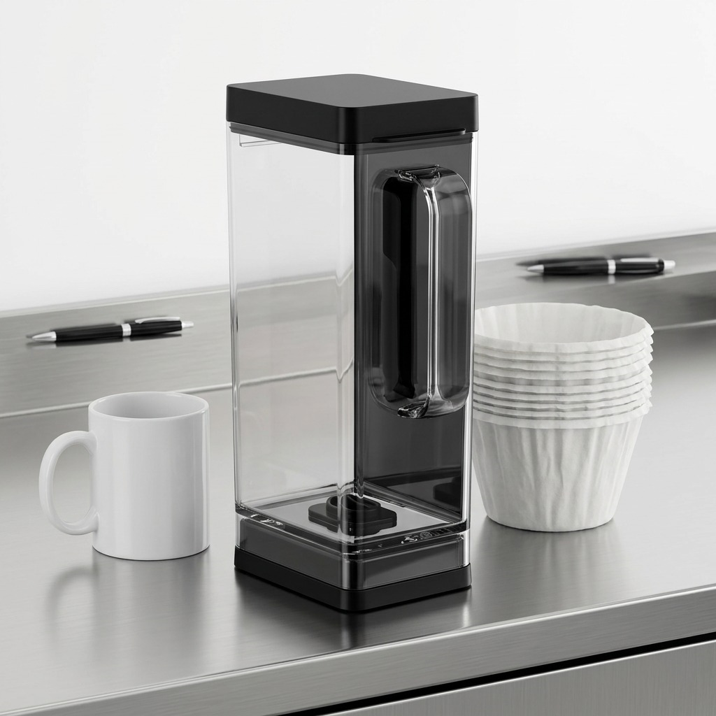 High-resolution hero shot of the Keurig K-2500 Brewer with it's 3.25L reservoir (MPN: 76-38571).