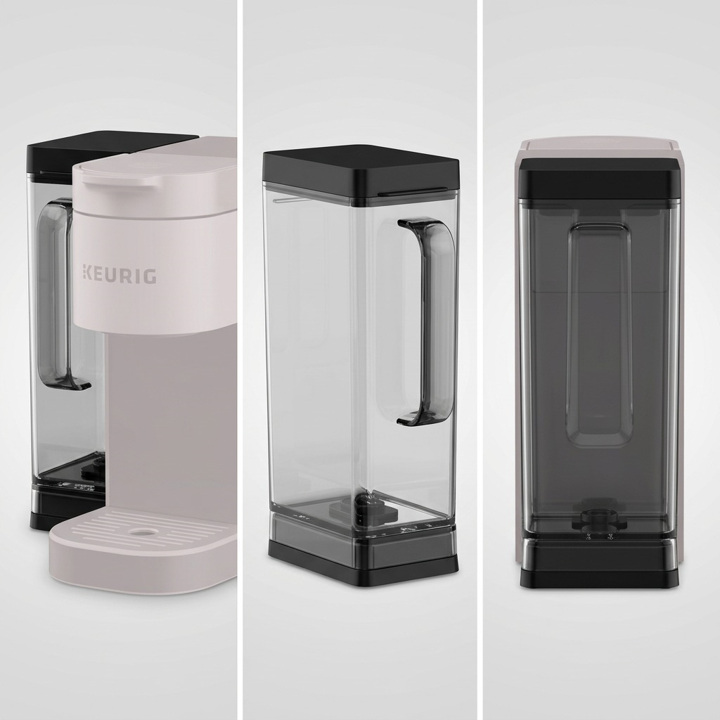 Keurig K-2500 – Réservoir d’eau optionnel 3,25 L / 110 oz (76-38571) — illustration des caractéristiques, réf. 76-38571