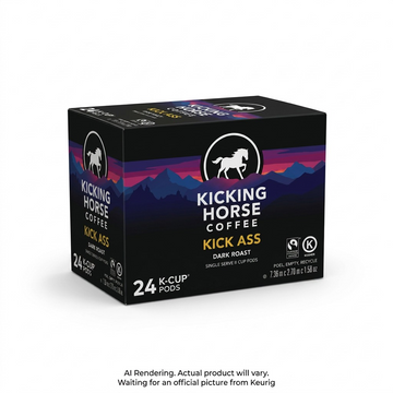 Kicking Horse Coffee Kick Ass – Café biologique et équitable, 24 capsules K-Cup (63-60938) — vue principale, réf. 63-60938