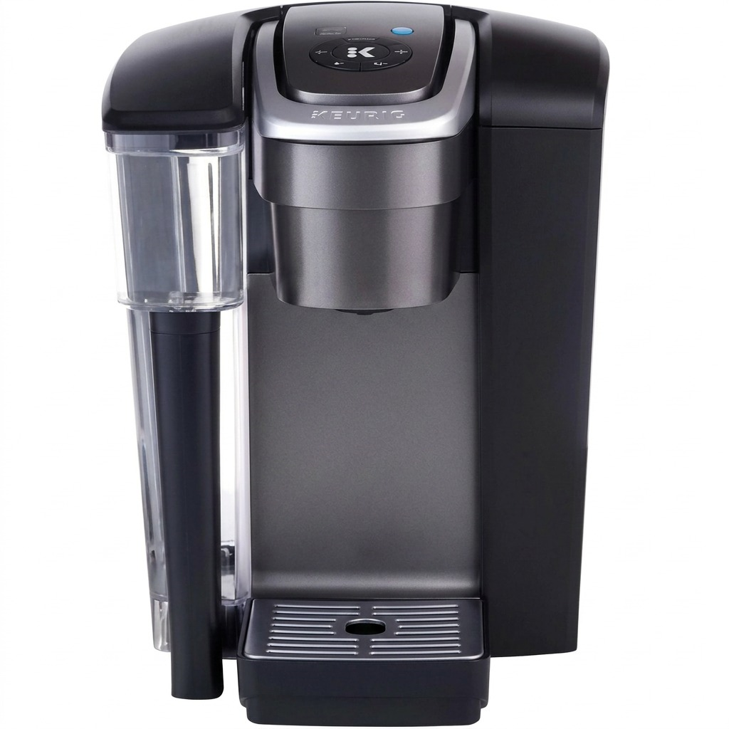 High-resolution, front-facing hero shot of the Keurig K1550 Commercial Brewer against a pure white background.
