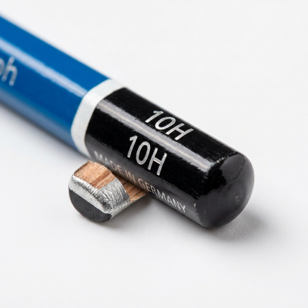 STAEDTLER Mars Lumograph – Crayon graphite 10H, réf. 100-10H-35 — vue du produit 3