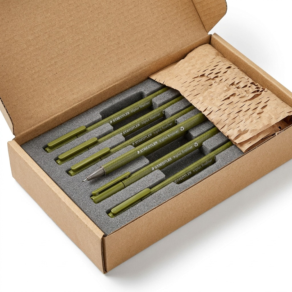 STAEDTLER triplus fineliner – Fineliner vert olive 0,3 mm, réf. 334-57-A7 — détail du produit