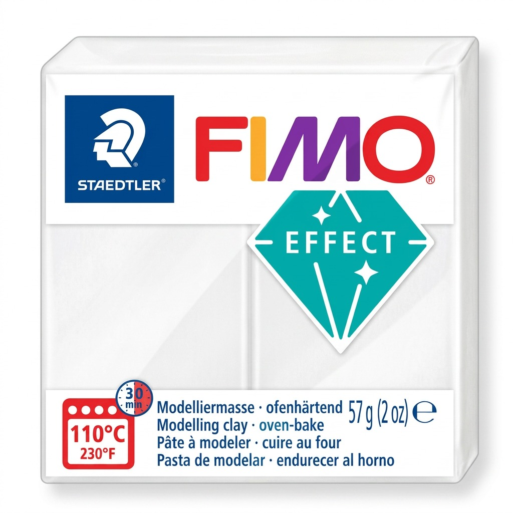 FIMO Effect – Pâte translucide 57 g, réf. 8010-014 — vue du produit sur fond clair