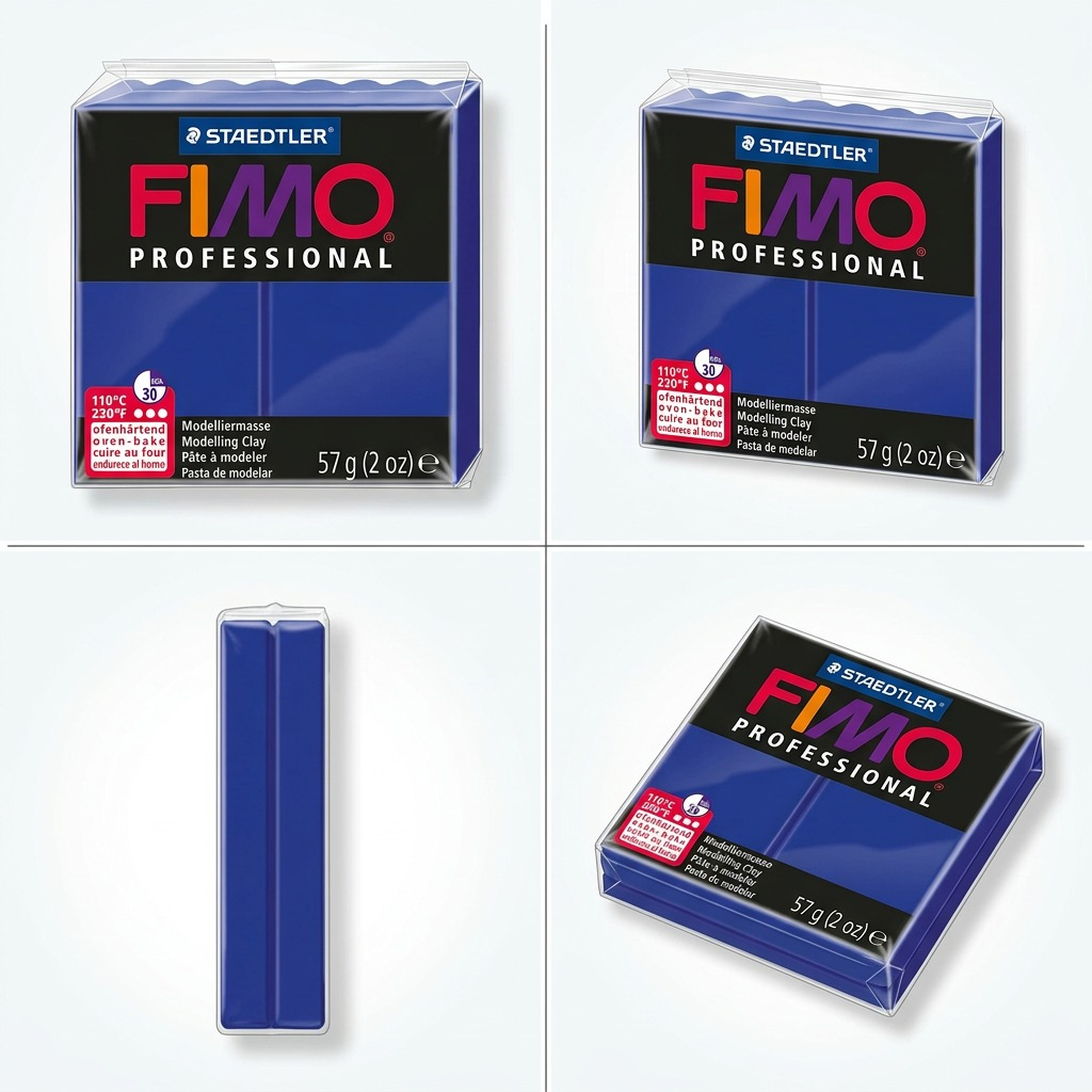FIMO Professional – Pâte bleu outremer 57 g, réf. 8005-33 — vue 5