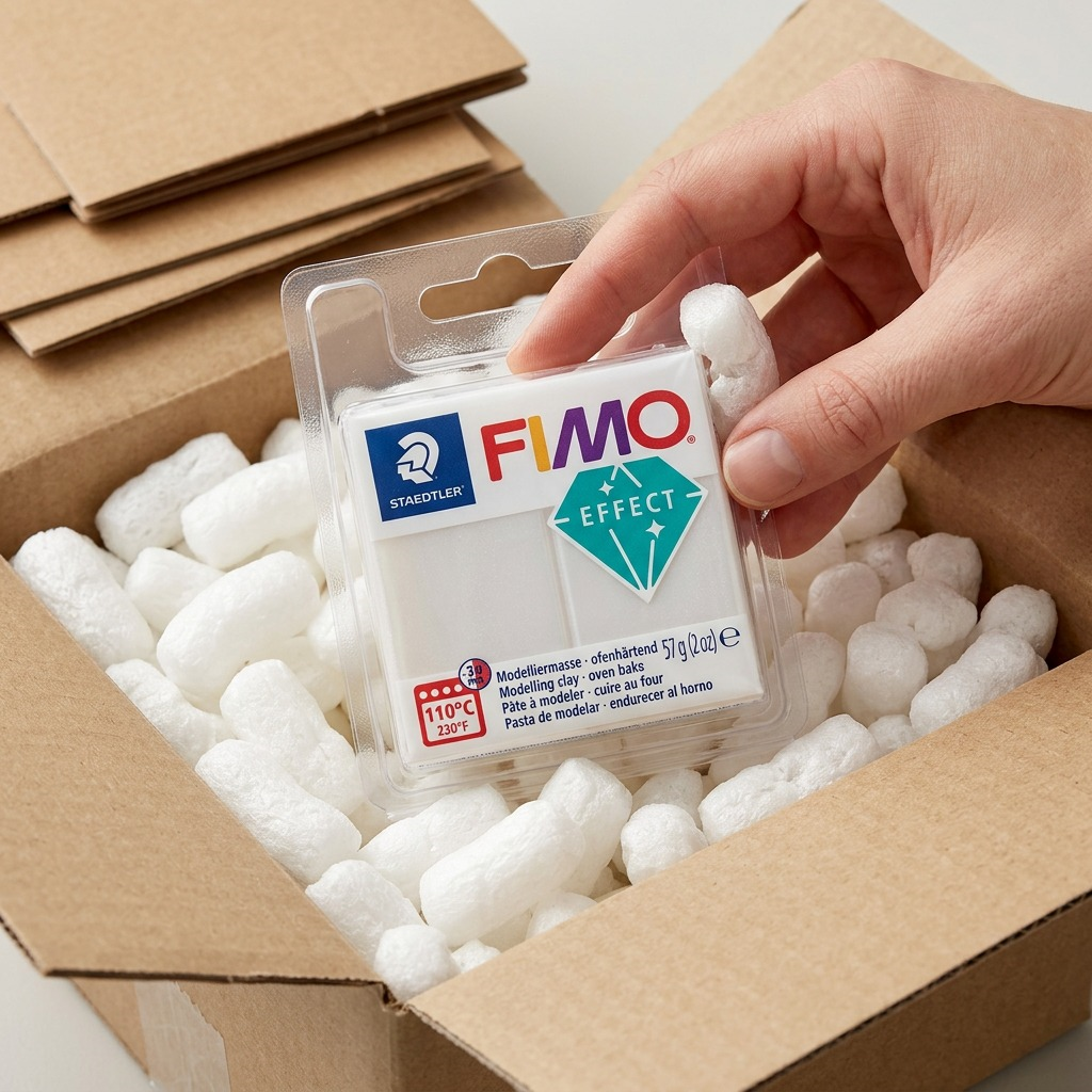 FIMO Effect – Pâte translucide 57 g, réf. 8010-014 — vue de l’emballage