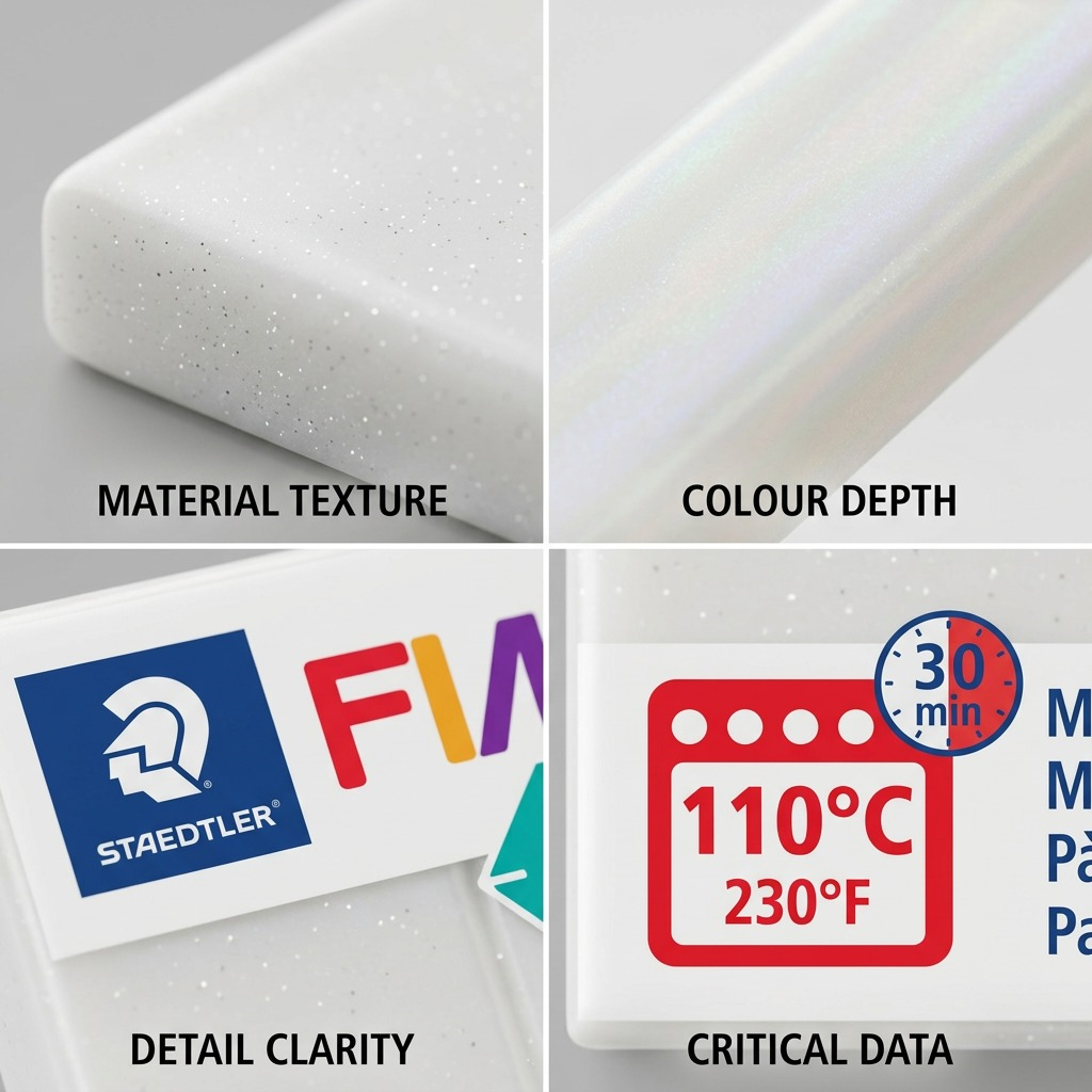 FIMO Effect – Pâte translucide 57 g, réf. 8010-014 — vue rapprochée
